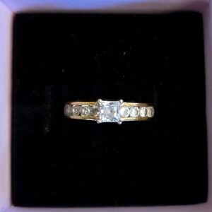 Vintage TYCOON Ring Stamped. Gold Plated and 925 Silver Stamped Women's Ring